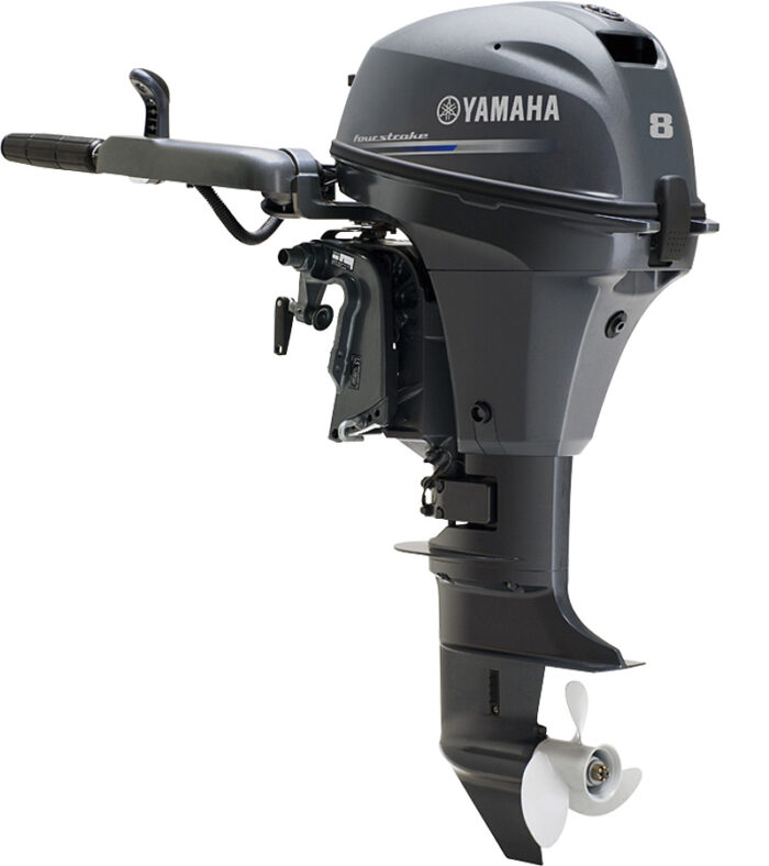 2025 Yamaha F8FMHS Portable Outboard Motor – 8 HP, 4-Stroke, Short Shaft