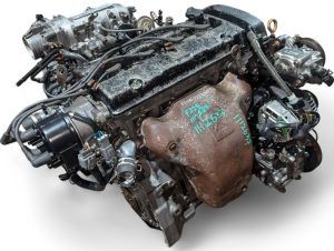 1992-1995 Honda Prelude 2.2L 4CYL DOHC non VTEC Engine JDM F22B 1112637